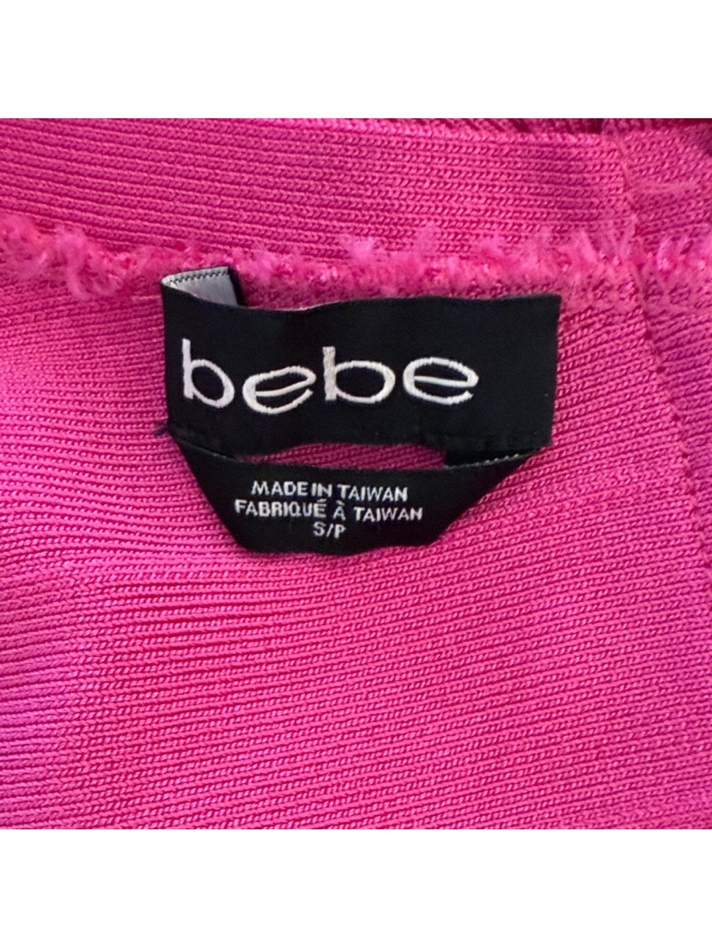 Bebe Fuchsia Bandage V-Neck
Mini Dress - Picture 8 of 8
